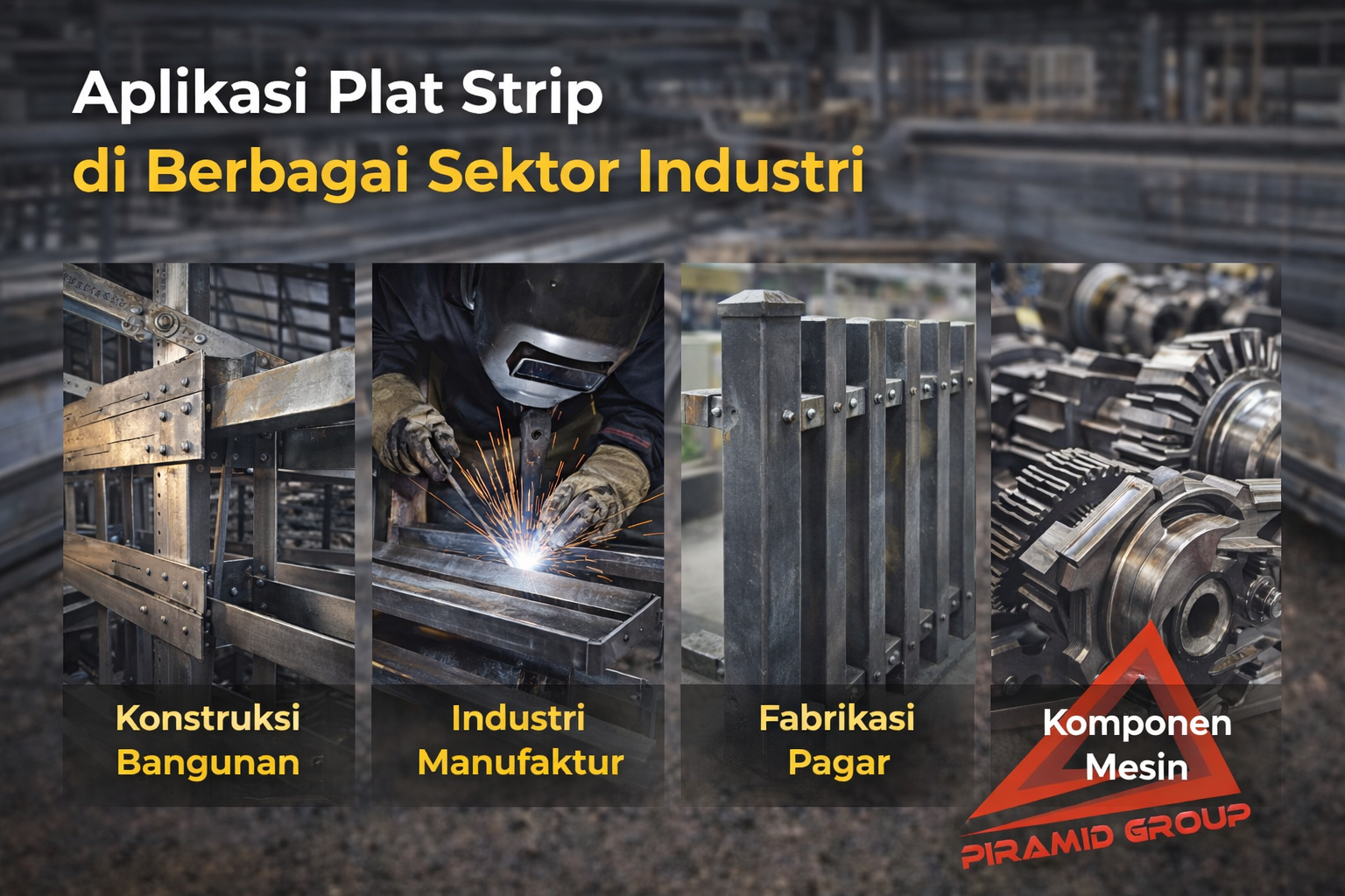 Aplikasi Plat Strip di Berbagai Sektor Industri yang.pipabaja.com