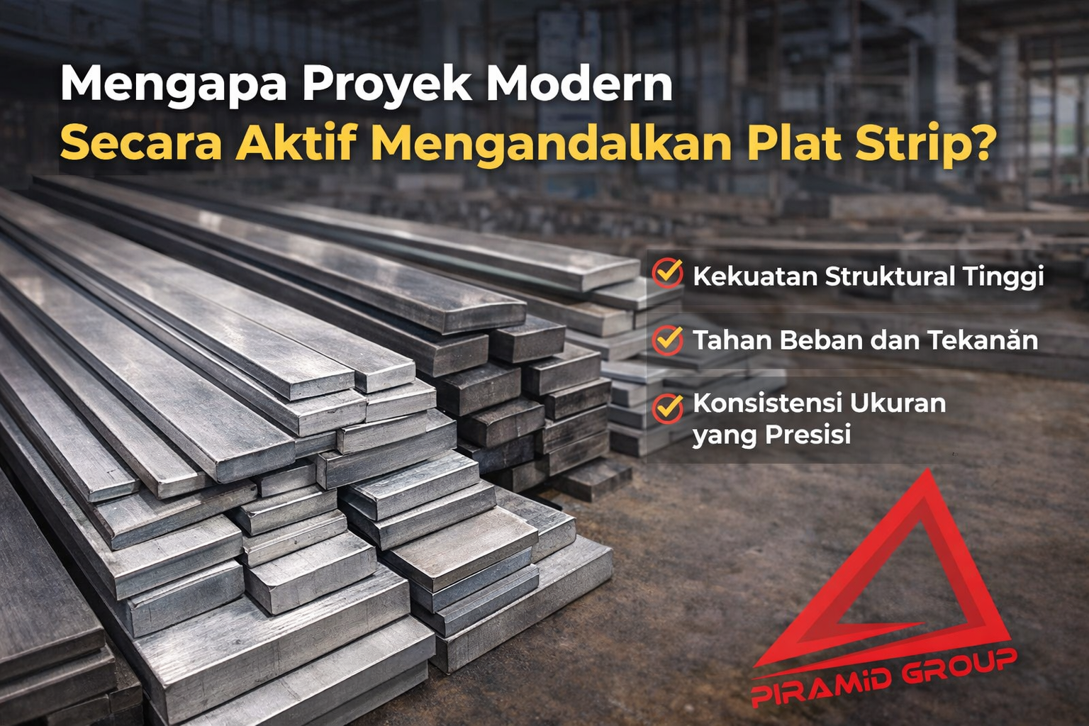 Mengapa Proyek Modern Secara Aktif Mengandalkan Plat Strip.pipabaja.com